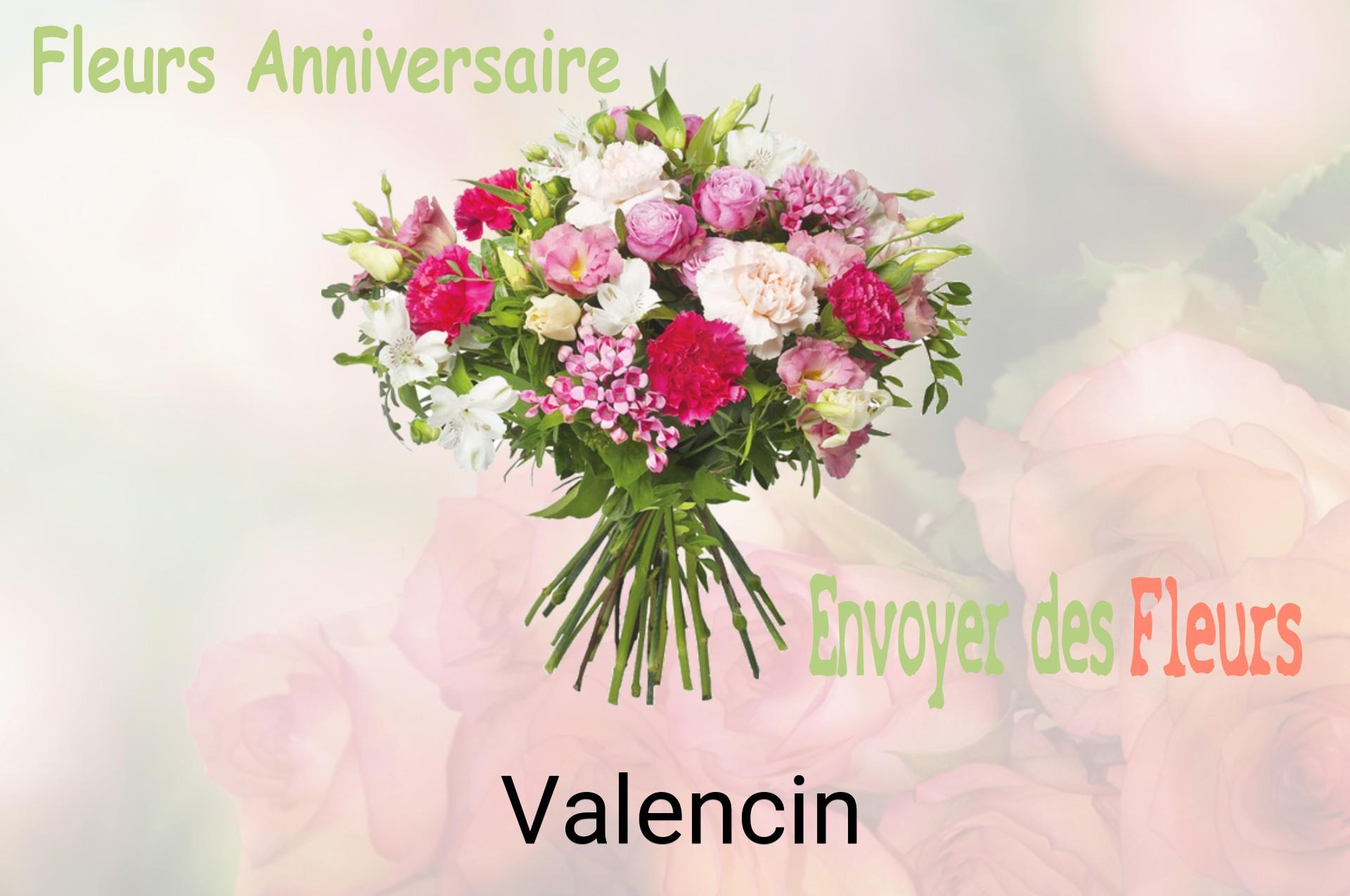 Bouquet de fleurs d’anniversaire livré à Valencin